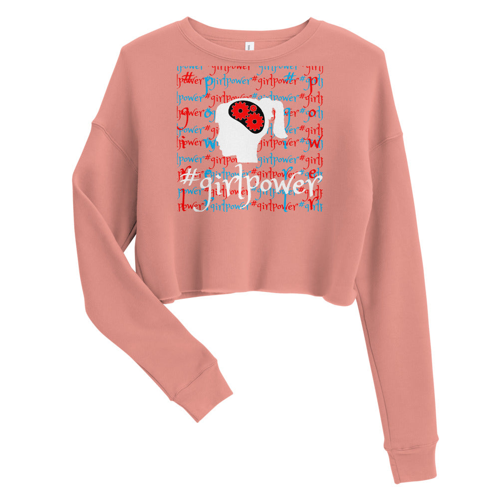 girlpower-girls-crop-shirt-wickedyo-womens-cropped-sweatshirt-mauve 3